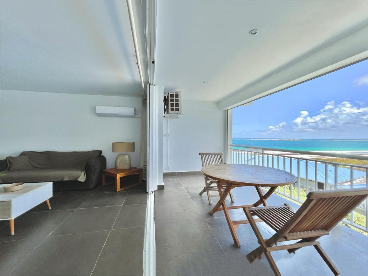 Top Floor Unit 520 Ft2 - 48 M2 With Stunning Dominant View On Ocean, St Barth, Orient Bay Apartment Cul de Sac Exterior photo