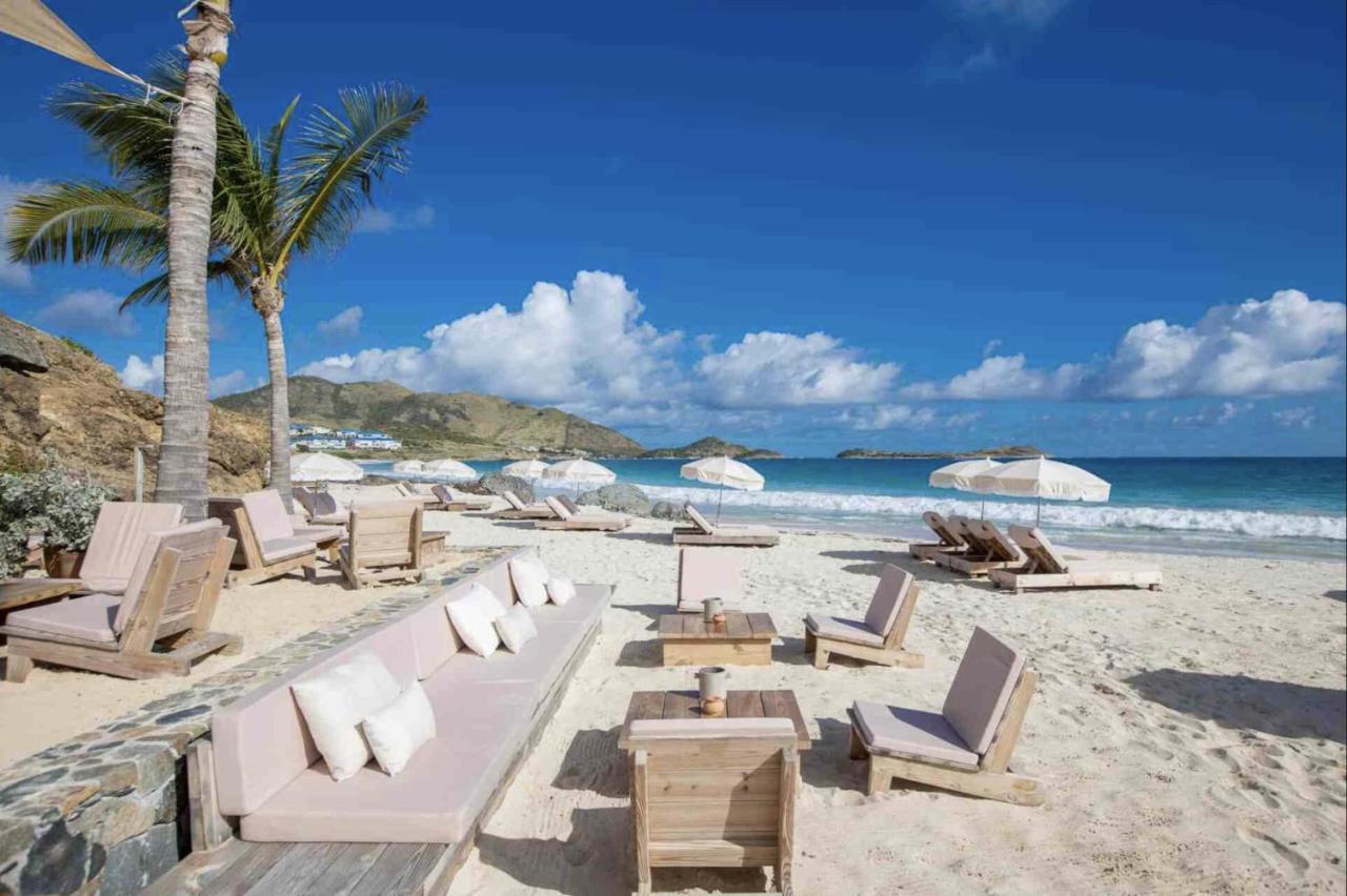 Top Floor Unit 520 Ft2 - 48 M2 With Stunning Dominant View On Ocean, St Barth, Orient Bay Cul de Sac Exterior photo