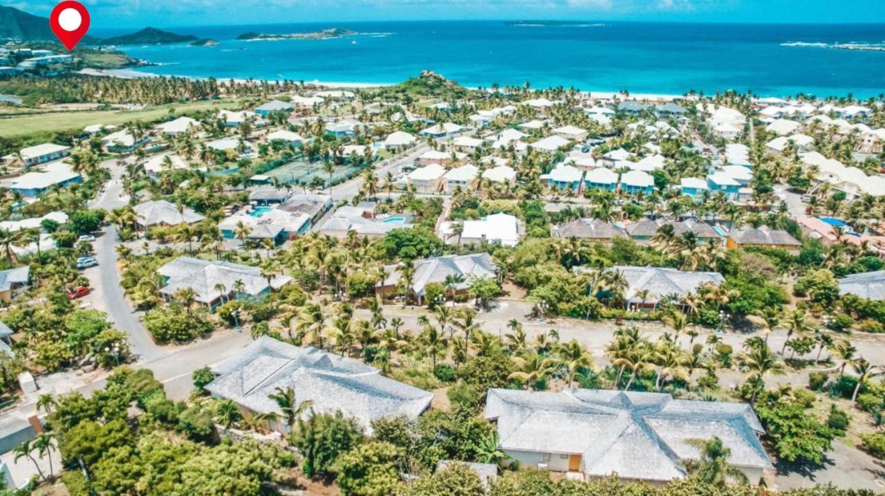 Top Floor Unit 520 Ft2 - 48 M2 With Stunning Dominant View On Ocean, St Barth, Orient Bay Cul de Sac Exterior photo